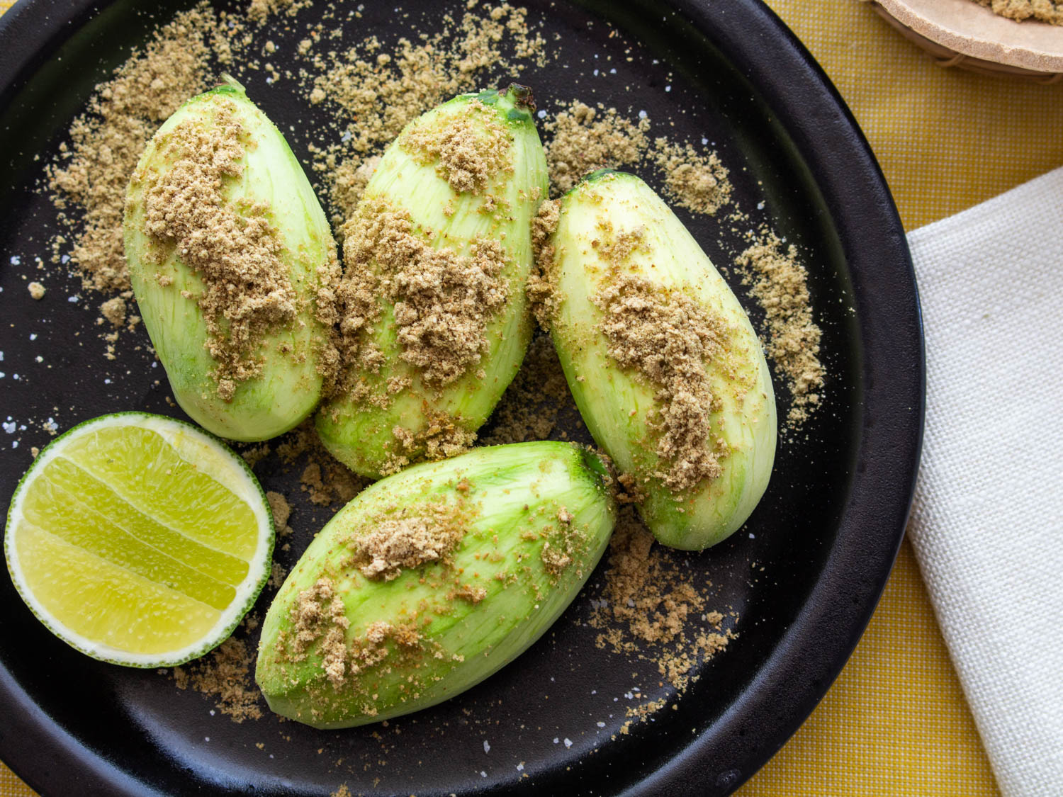 芒果verde con alguashte（萨尔瓦多绿色芒果与pepita调味）食谱