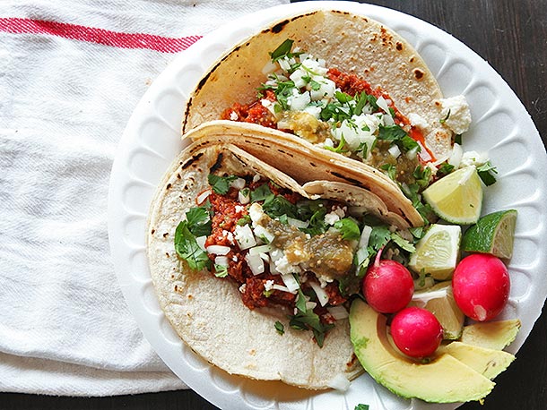 Easy Mexican Chorizo​​ Tacos Recipe