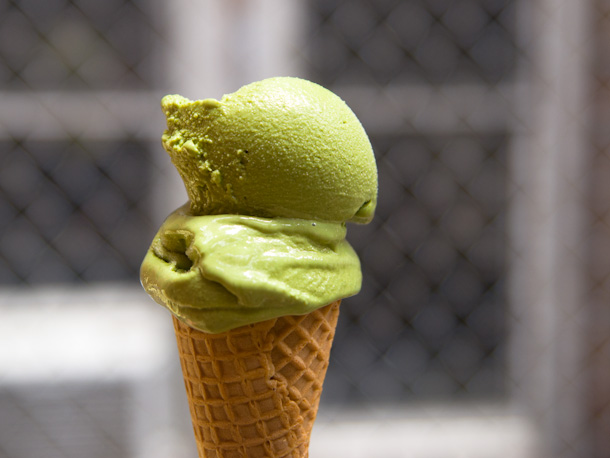 生姜绿茶冰淇淋食谱